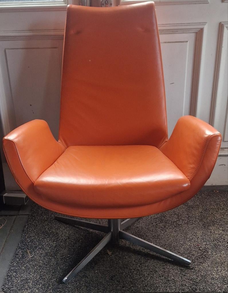 Gerard vd berg draaifauteuil, Ophalen, Gebruikt, 75 tot 100 cm, 50 tot 75 cm
