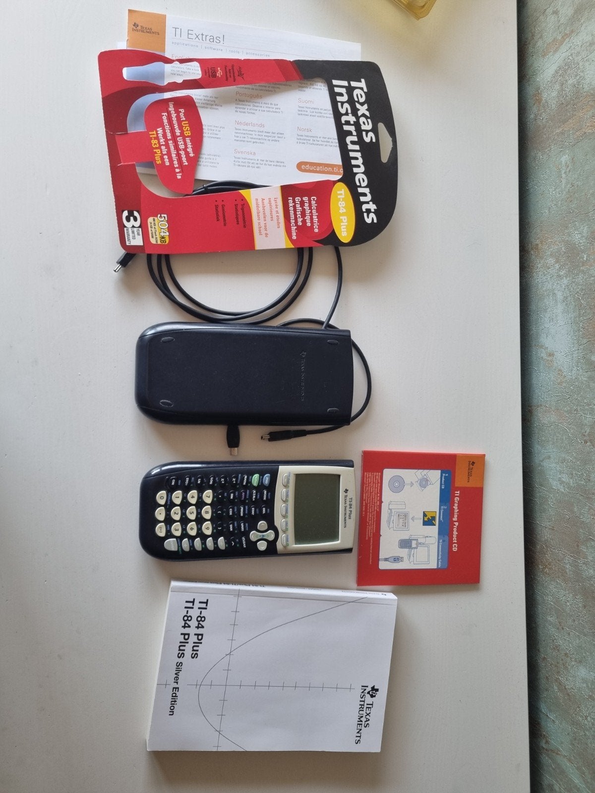 TI-84 Plus rekenmachine Texas Instruments, Diversen, Ophalen of Verzenden, Grafische rekenmachine, Gebruikt