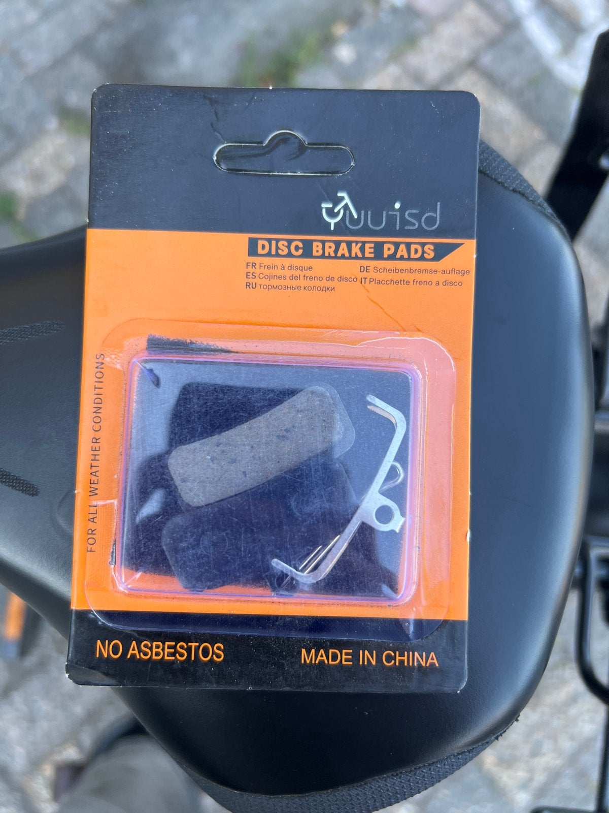 Nieuwe Uuisd schijfremblokken voor diverse fietsen, Remmen, Overige materialen, Nieuw, Ophalen of Verzenden