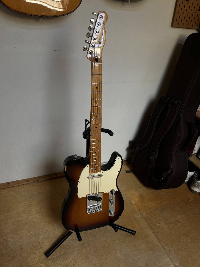 Fender Sunburst SS Telecaster 2014, Ophalen, Zo goed als nieuw, Solid body, Fender