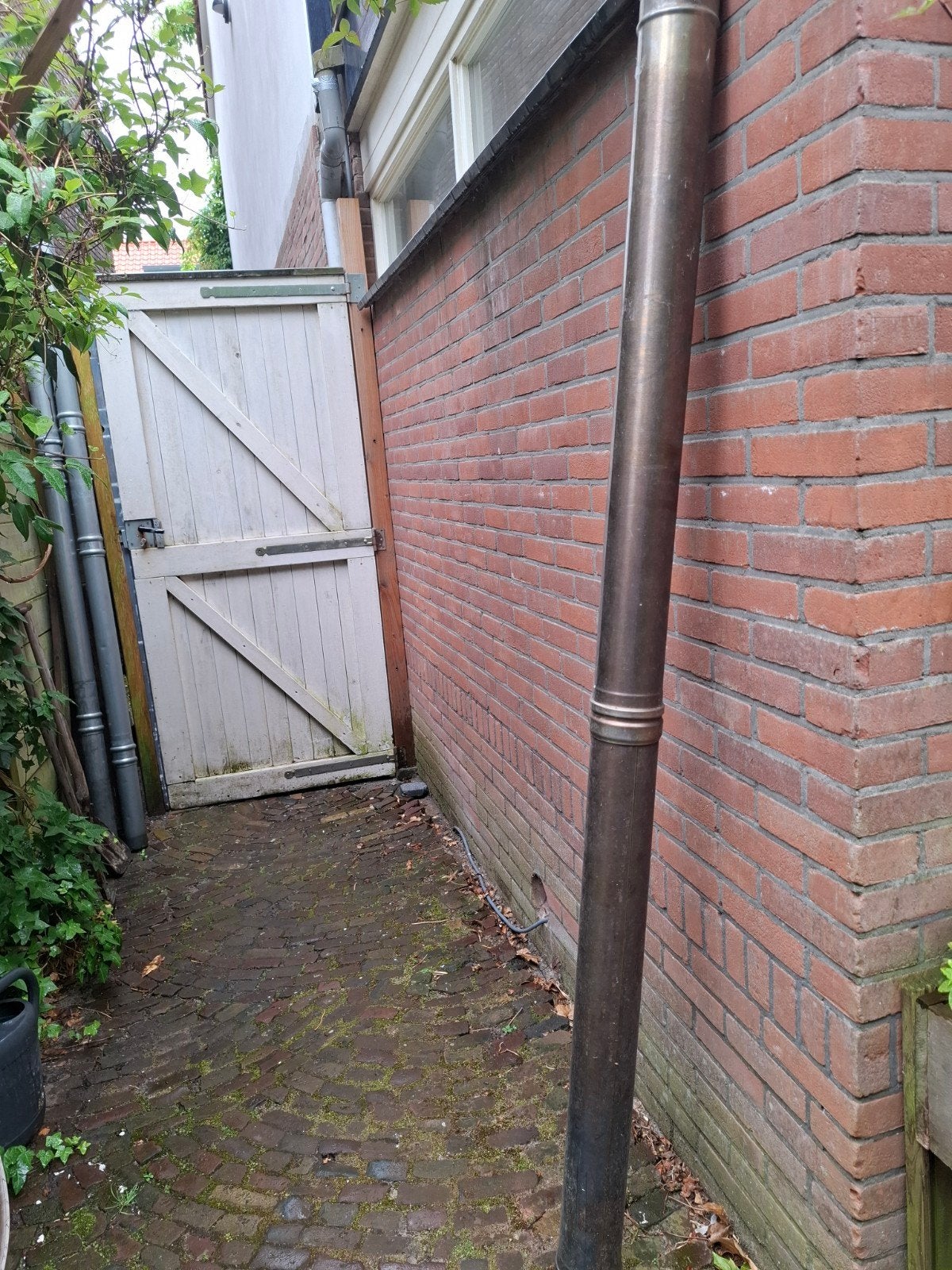 Kachelpijp RVS 2mtr. Doorsnede 100mm, Tuin en Terras, Tuinhaarden, Ophalen, Zo goed als nieuw