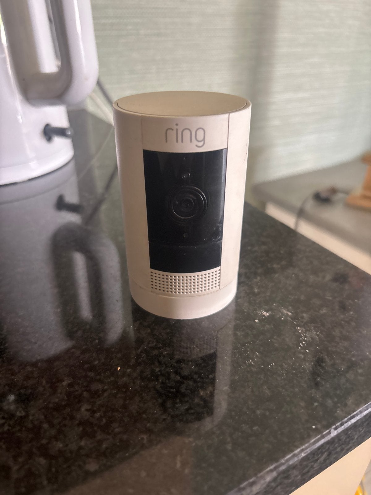 Ring Outdoor Cam Plus - Batterij Beveiligingscamera, Ophalen of Verzenden, Gebruikt, Buitencamera