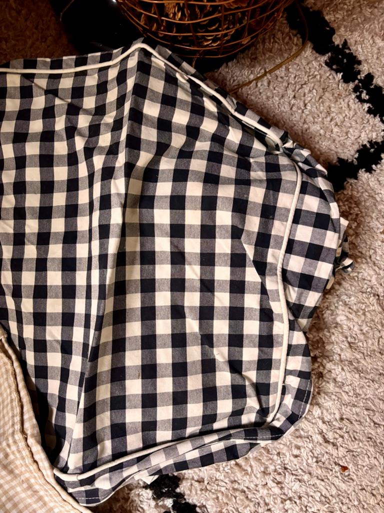IKEA Jenny Lund Stoel met hoezen, Huis en Inrichting, Stoelen, Ophalen, Gebruikt, Wit, Eén