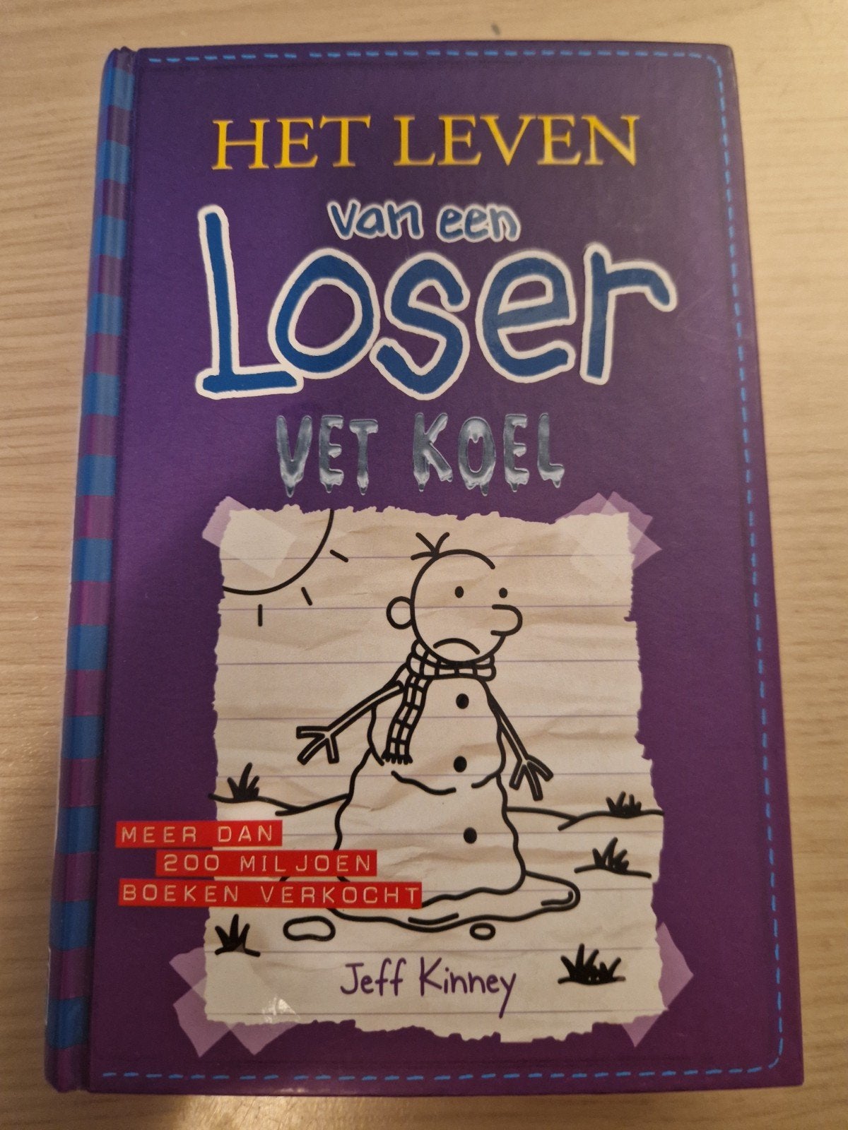 Het Leven van een Loser: Vet Koel - Jeff Kinney, Boeken, Ophalen of Verzenden, Zo goed als nieuw, Jeff Kinney, Fictie algemeen