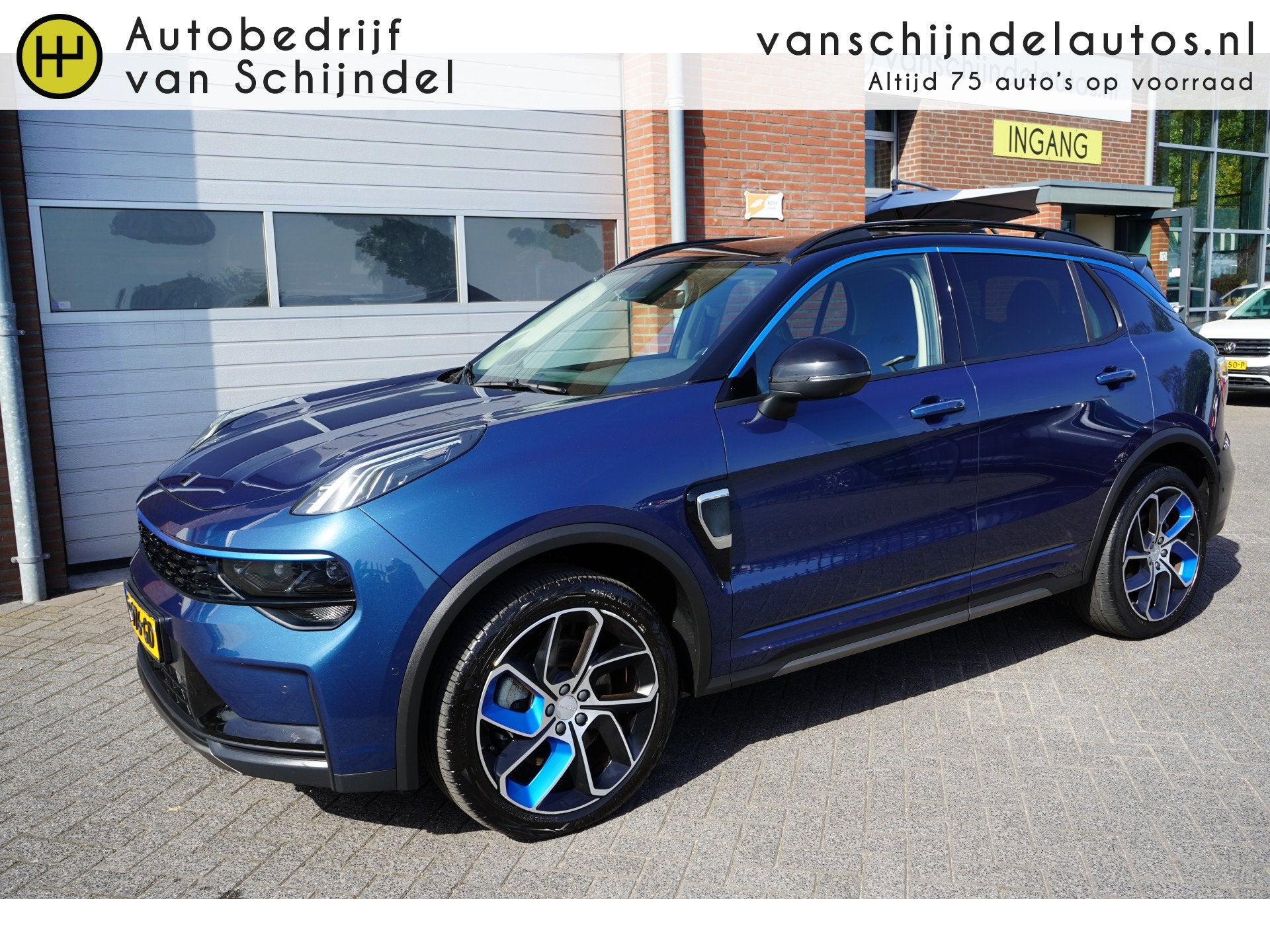 Lynk & Co 01 1.5 261PK! ORIGINEEL NEDERLANDS DEALER ONDERHOU, Dealer onderhouden, Stof, Blauw, 120 €/maand
