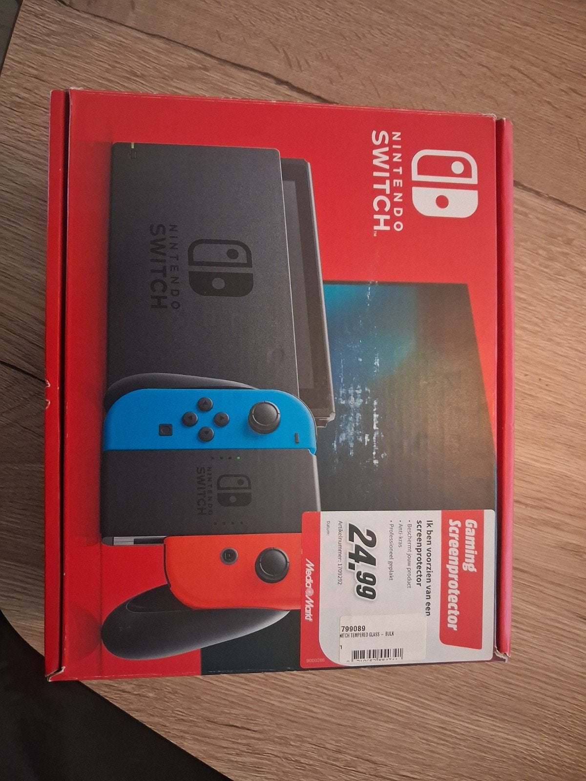 Nintendo Switch met 2 controllers en hoes, Ophalen, Zo goed als nieuw, Met 2 controllers, Switch 2019 Upgrade