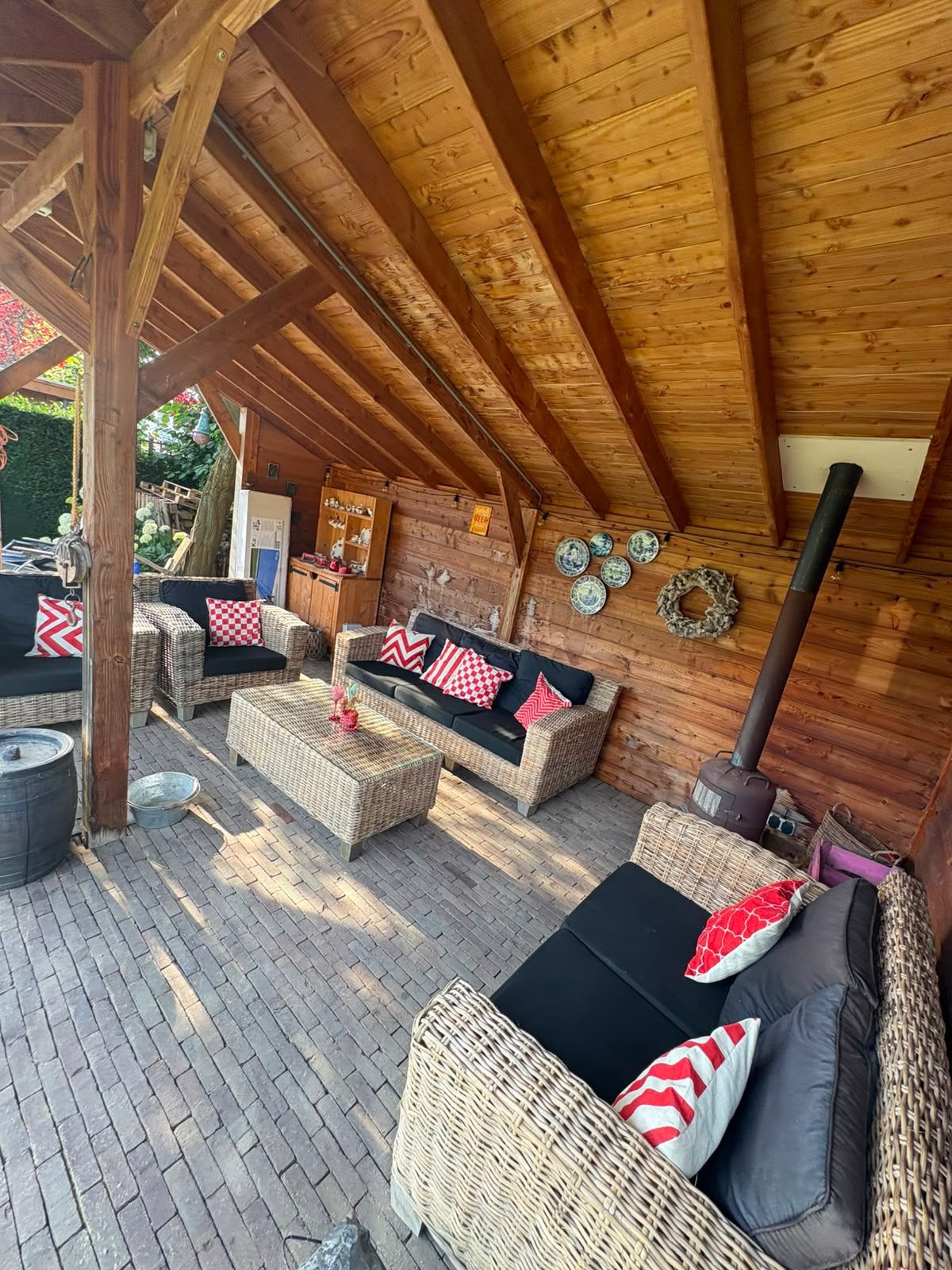 Rotan loungeset, Ophalen, Gebruikt, Rotan, Loungeset