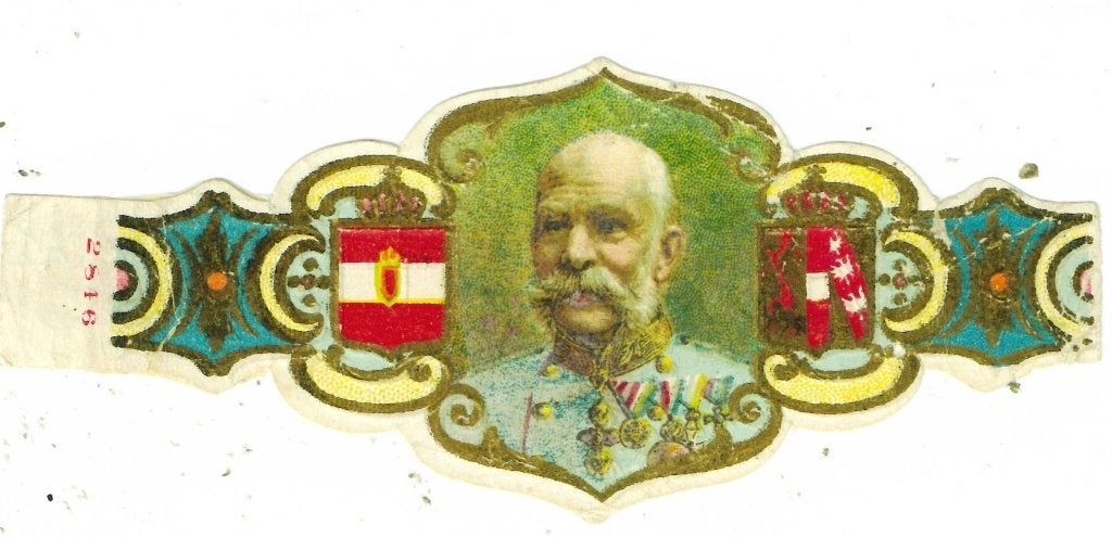 François Joseph, Ophalen of Verzenden, Sigarenbandjes