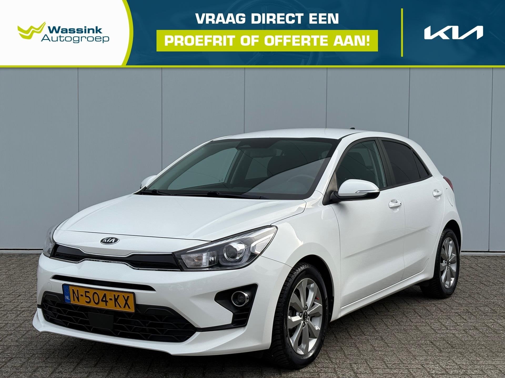 Kia Rio 1.0 T-GDI MHEV EcoDynamics 100pk DynamicPlusLine | C, Auto's, Voorwielaandrijving, Gebruikt, Origineel Nederlands, Bedrijf