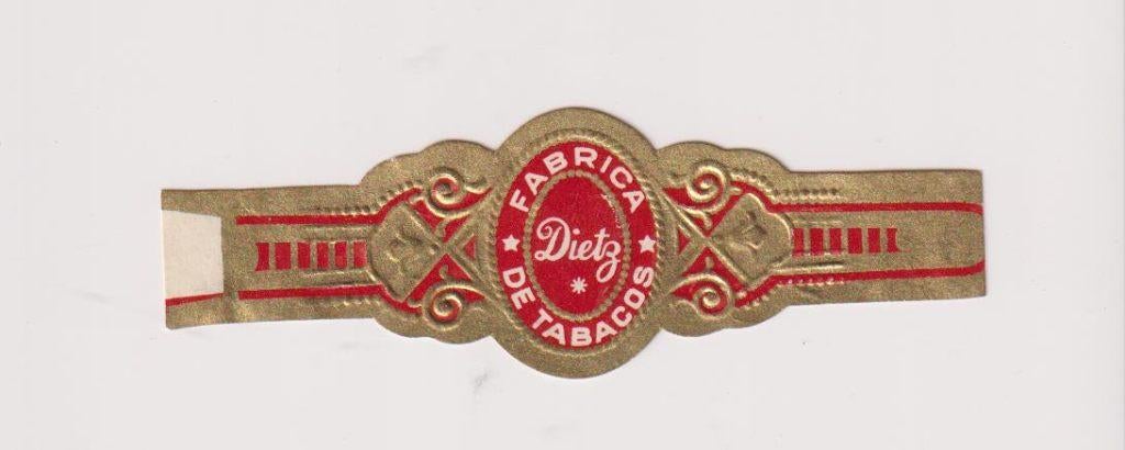 sigarenbanden - DIETZ, Ophalen of Verzenden, Zo goed als nieuw, Sigarenbandjes