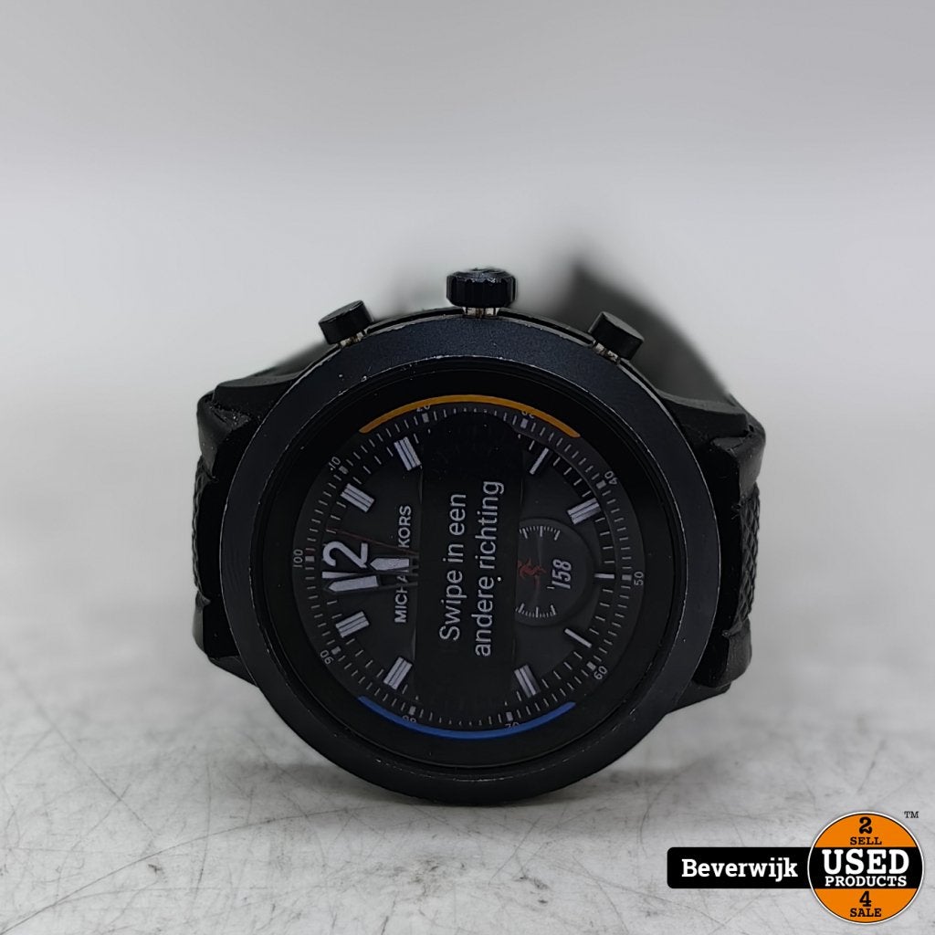 Michael Kors 4th Gen 43MM Smartwatch | Zwart - In Goede Staa, Michael Kors, Gebruikt, Support@michaelkors.com, 11 West 42nd Street
New York, NY 10036
United States