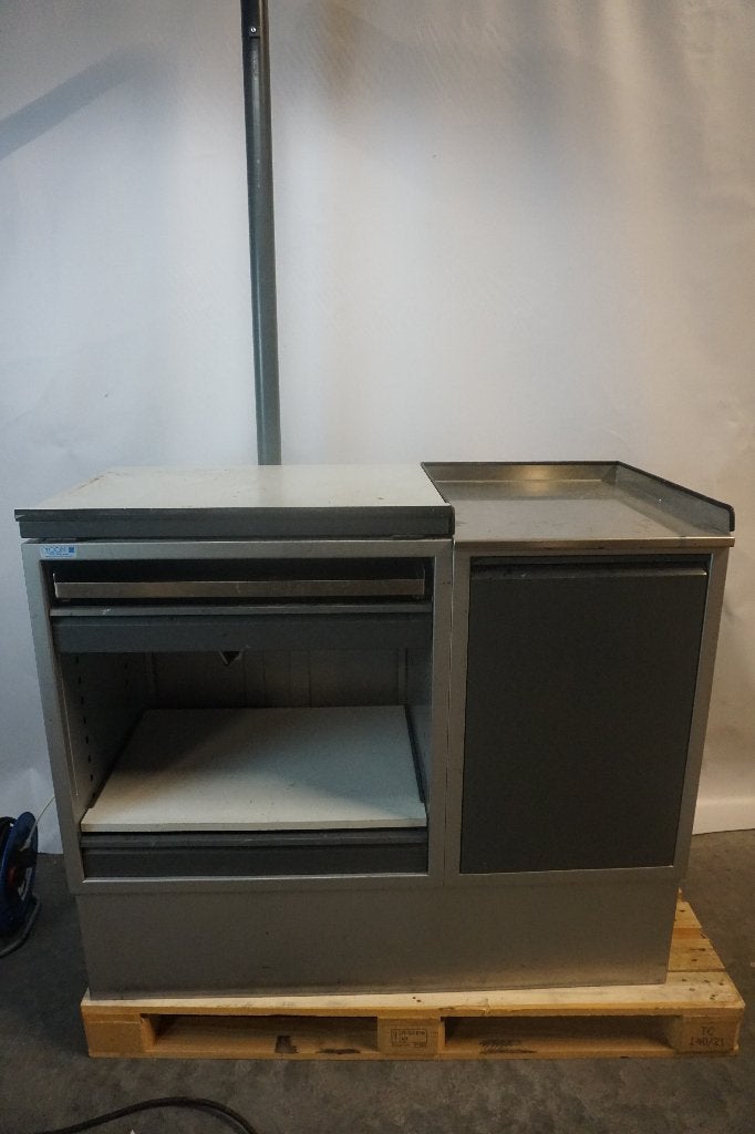 Werktafel werkkast werkplaats kast werkbank, Ophalen of Verzenden, Gebruikt, 120 tot 170 cm