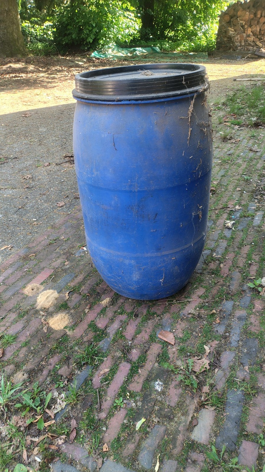 Regenton/ voerton, Tuin en Terras, 150 liter of meer, Ophalen of Verzenden