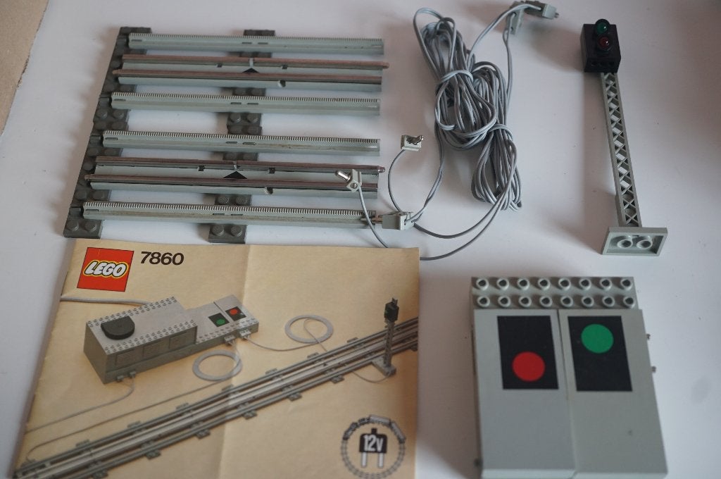 Vintage 12 volt Lego trein sein set 7860, Kinderen en Baby's, Gebruikt, Overige thema's, Lego, Accessoire