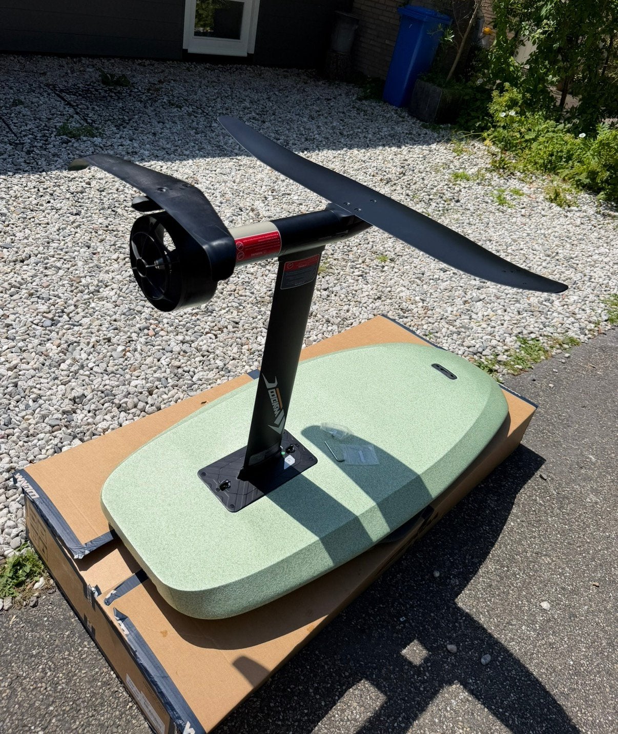Hagelnieuwe Waydoo Efoil E-Foil Deluxe Set, Ophalen, Nieuw, Wingsurf-wing