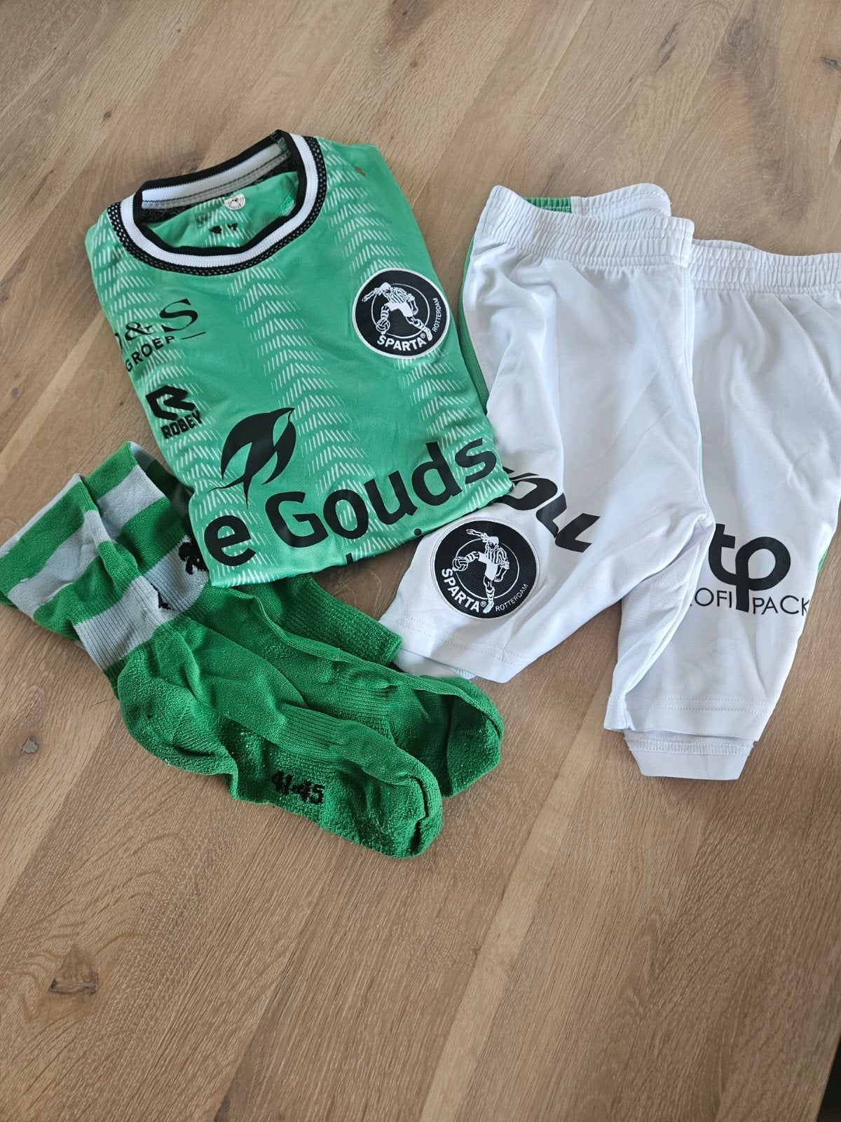 Sparta Rotterdam tenue (shirt, broekje, sokken), Ophalen of Verzenden, Overige typen