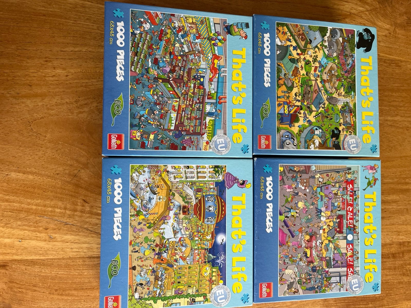 That’s Life puzzels 1000 stukjes, Ophalen of Verzenden, 500 t/m 1500 stukjes, Zo goed als nieuw