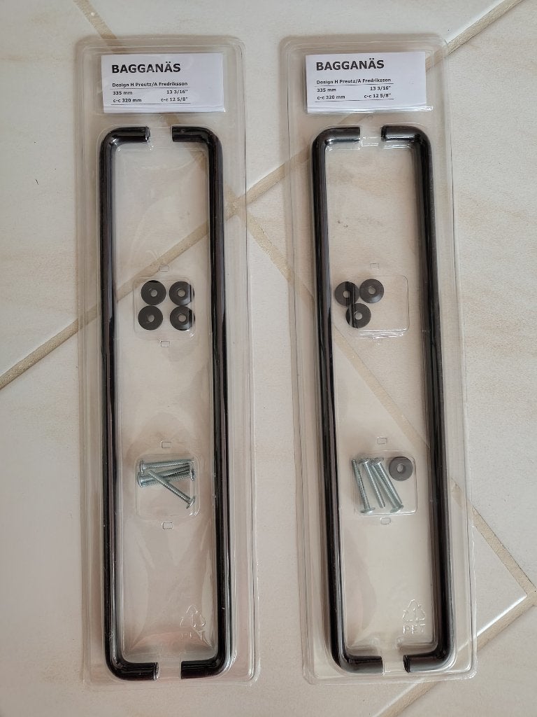 4x BAGGANÄS deurgrepen IKEA 335 mm, Ophalen of Verzenden, Nieuw, Overige typen