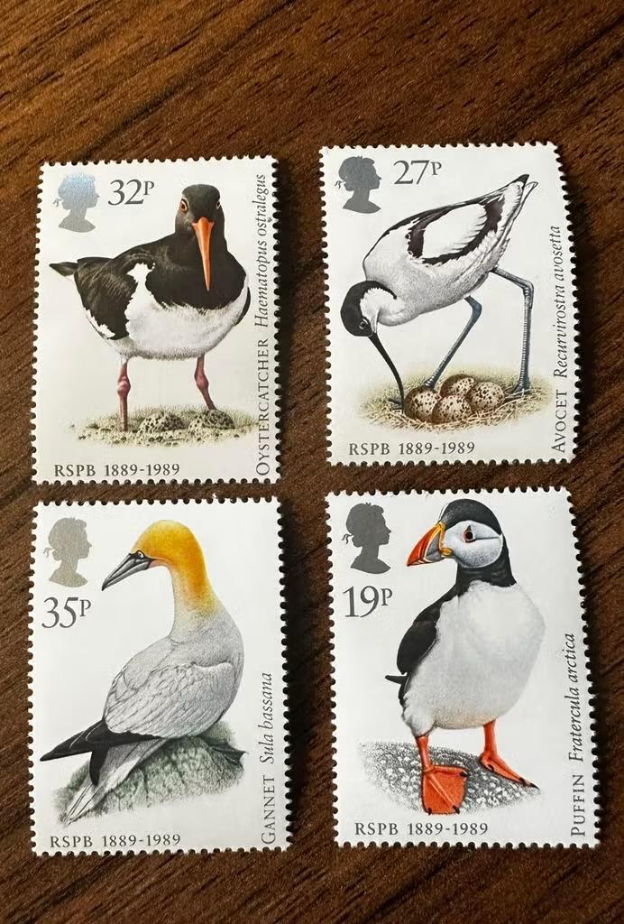 Groot-Brittannië 1989 Vogels Postfris Papegaaiduiker, Ophalen of Verzenden, Postfris