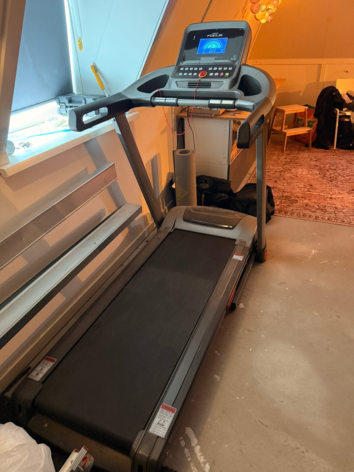 Hardloopband Focus fitness jet 9 (2020), Sport en Fitness, Ophalen, Zo goed als nieuw, Loopband