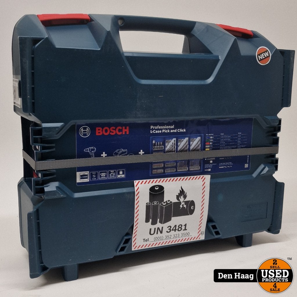 BOSCH Professional GSR 18V-55 accuboor/schroefmachine SET |, Bosch, Gebruikt, Support@bosch.com, Robert Bosch GmbH
Robert-Bosch-Platz 1
70839 Gerlingen-SchillerhÃ¶he
Germany