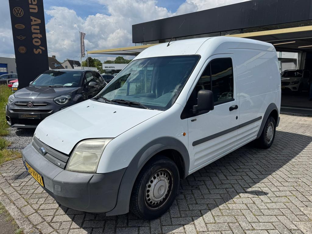 Ford Transit Connect T230L 1.8 TDCi|T-haak|Airco, Auto's, Voorwielaandrijving, Stof, Gebruikt, 4 cilinders