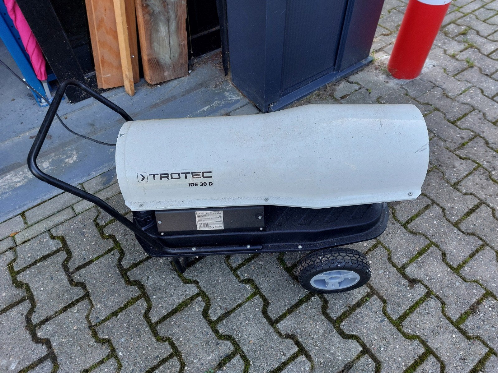 Trotec IDE 30 D Diesel Heater - Krachtige Verwarming, Ophalen, 30 tot 80 cm, Gebruikt, Kachel