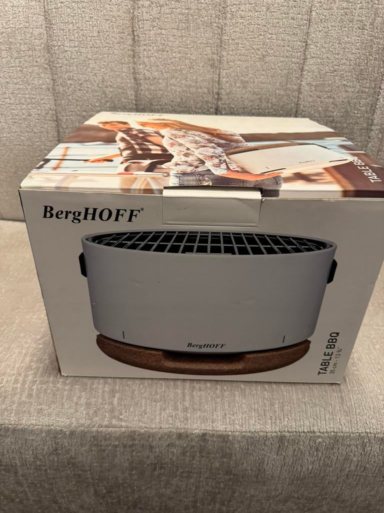 Berghoff tafel barbecue 35 cm draagbaar, Ophalen, Nieuw
