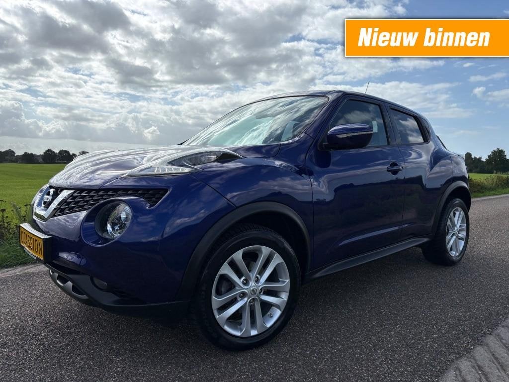 Nissan JUKE 1.2 JUKE / NAVI / STANDKACHEL / CRUISE / NETTE S, Auto's, Gebruikt, Overige kleuren, USB, Bedrijf