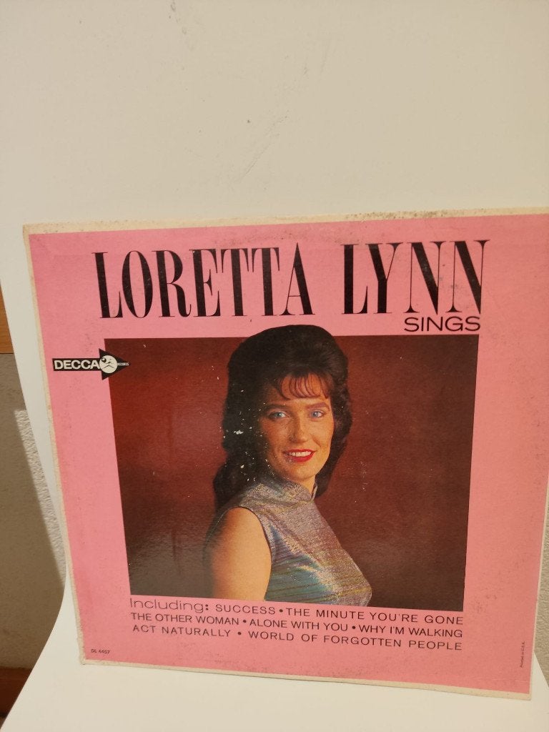 Loretta Lynn Sings. Decca Records. LP0135, LP, Gebruikt, Verzenden, Overige formaten