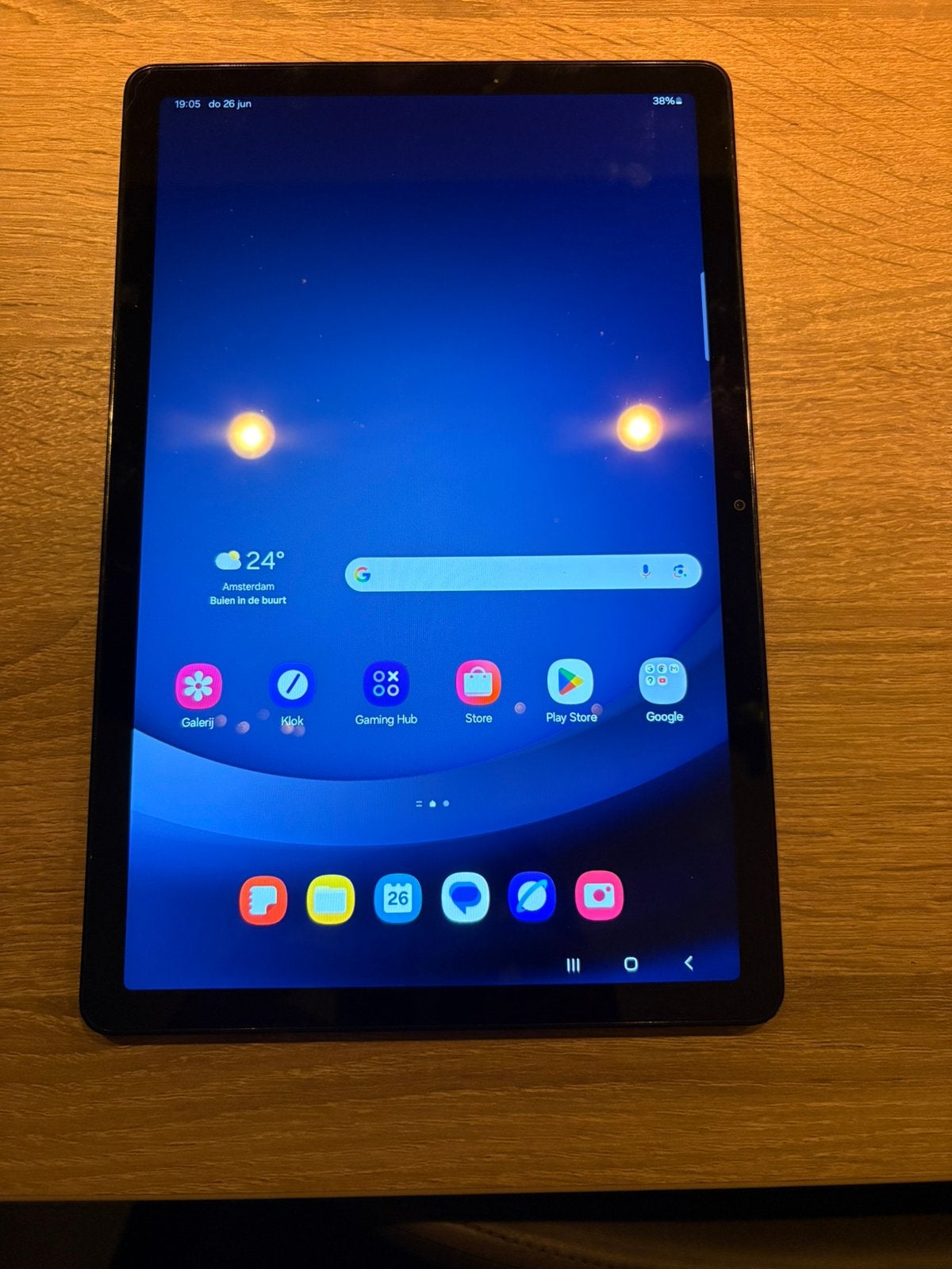 Samsung Galaxy tablet, Usb-aansluiting, Zo goed als nieuw, 128 GB, Wi-Fi