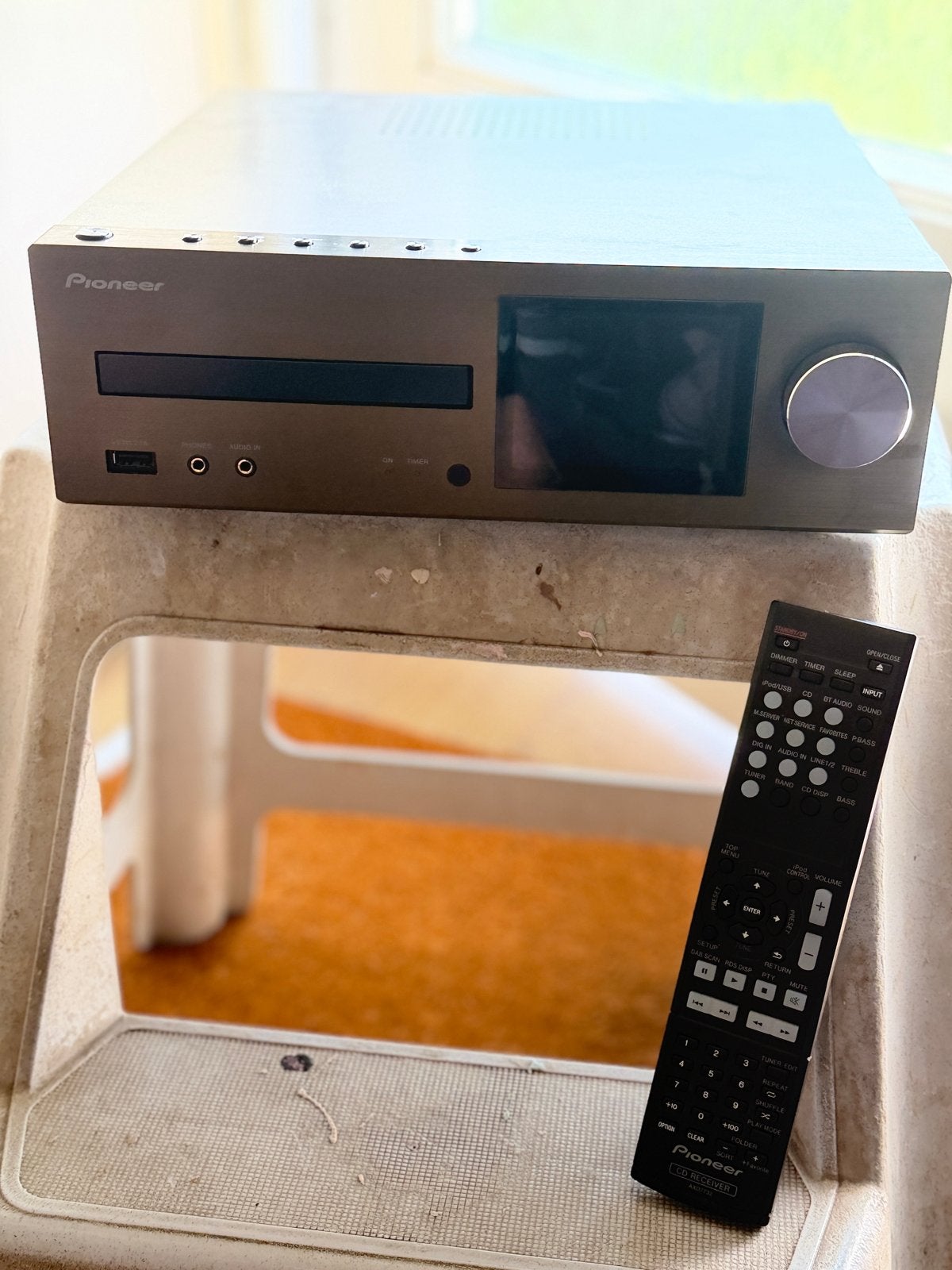 Pioneer X-HM72-K Microset met CD, Bluetooth, Wifi en Spotify, Ophalen, Zo goed als nieuw