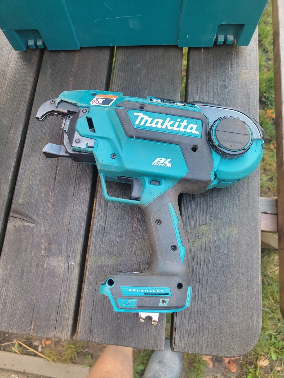 Makita DTR180 Accu Draadbindmachine met Draad, Ophalen of Verzenden, Gebruikt