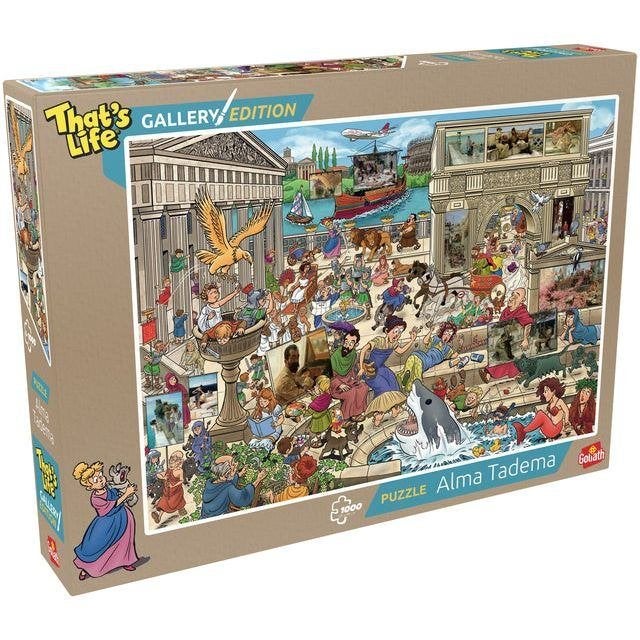 Legpuzzel That's life, schilderij Alma Tadema, Ophalen, 500 t/m 1500 stukjes, Zo goed als nieuw, Legpuzzel