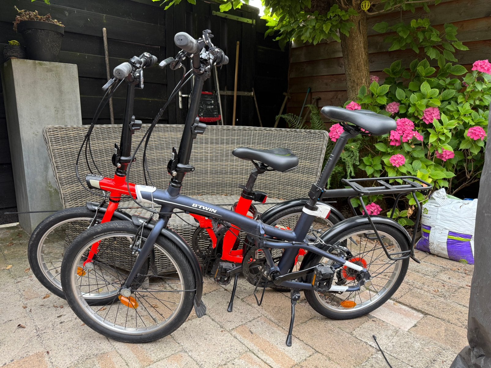 Vouwfiets, Versnellingen, Zo goed als nieuw, Totaal opvouwbaar, Ophalen