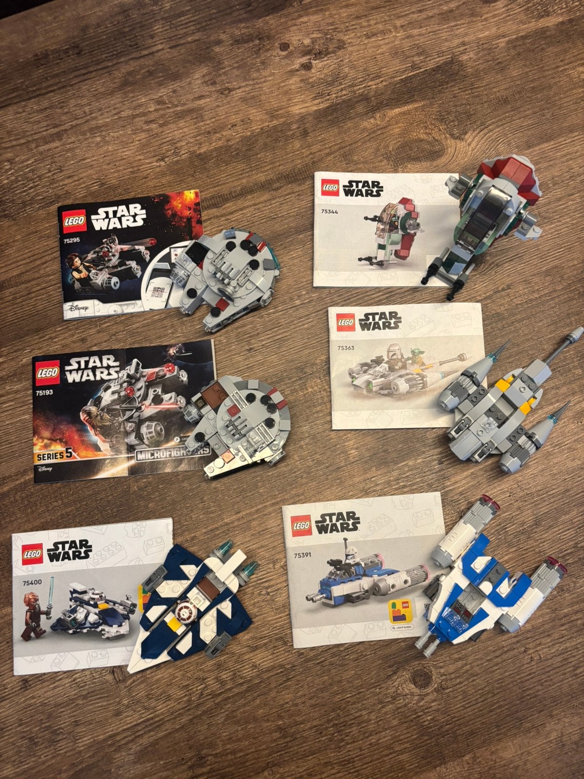 Lego Star Wars microfighters bundel., Ophalen of Verzenden, Zo goed als nieuw