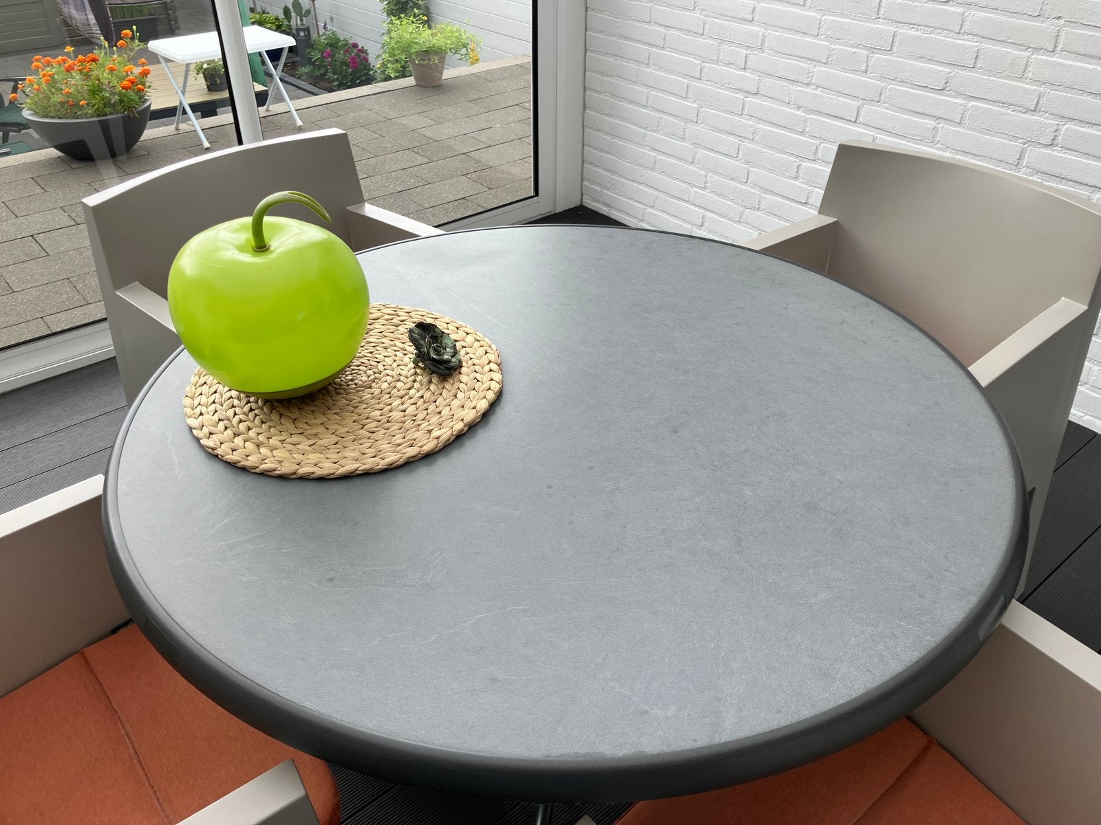 Sieger tuintafel (inklapbaar), Tuin en Terras, Ophalen, Zo goed als nieuw, Aluminium