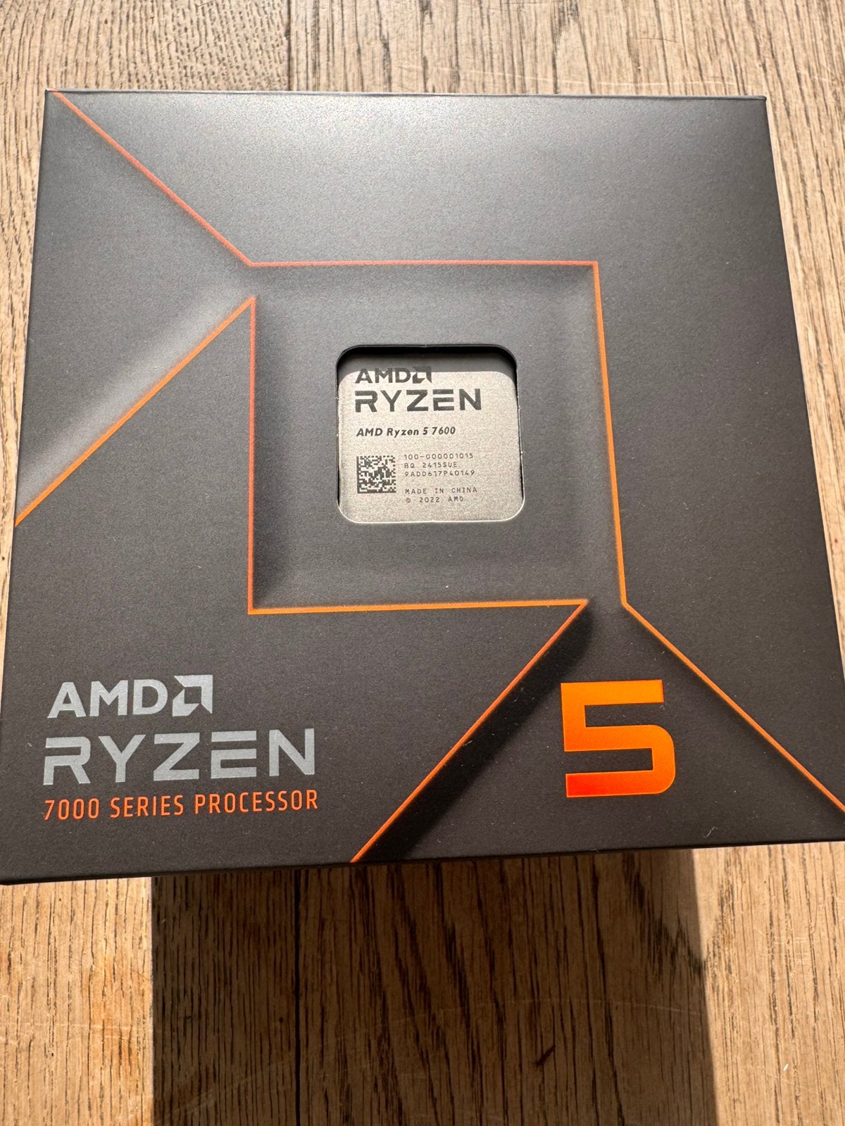 Ryzen 5 7600 met garantie, Computers en Software, Ophalen of Verzenden, Zo goed als nieuw, 4 Ghz of meer