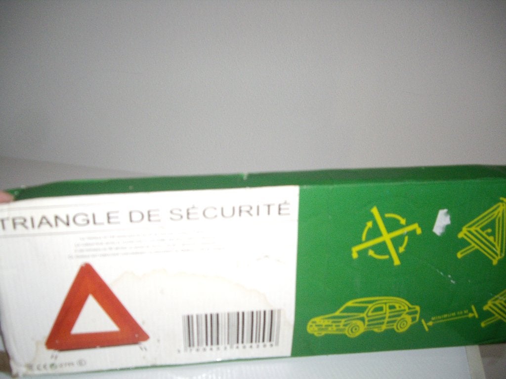 gevarendriehoek +viligheidsvest + opbergzak voor in de auto, Auto diversen, Ophalen of Verzenden, Nieuw