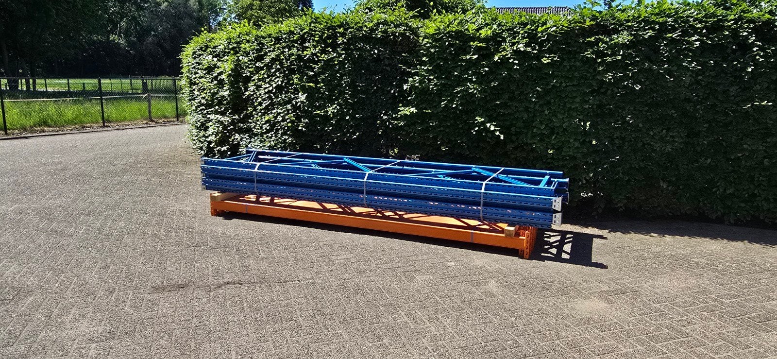 10,5 meter stow palletstelling , magazijnstelling
