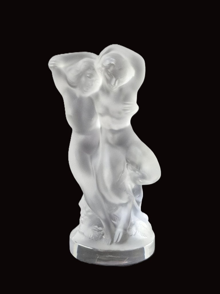 Lalique - Pan en Diana beeld - Gesigneerd, Ophalen of Verzenden