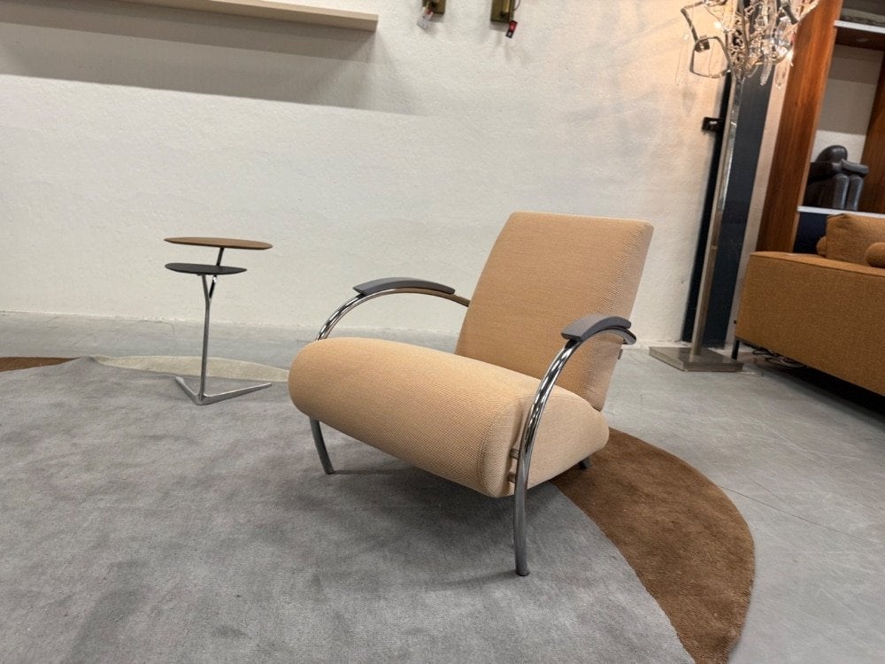 Nieuw Gelderland 5470 Lotus Fauteuil steelcut trio stof