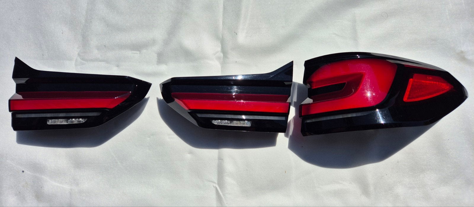 2023 G31 BMW 5 SERIE FACELIFT ACHTERLICHTEN 3X ZEER NETTE ST, Auto-onderdelen, Verlichting, Ophalen of Verzenden, Gebruikt, BMW