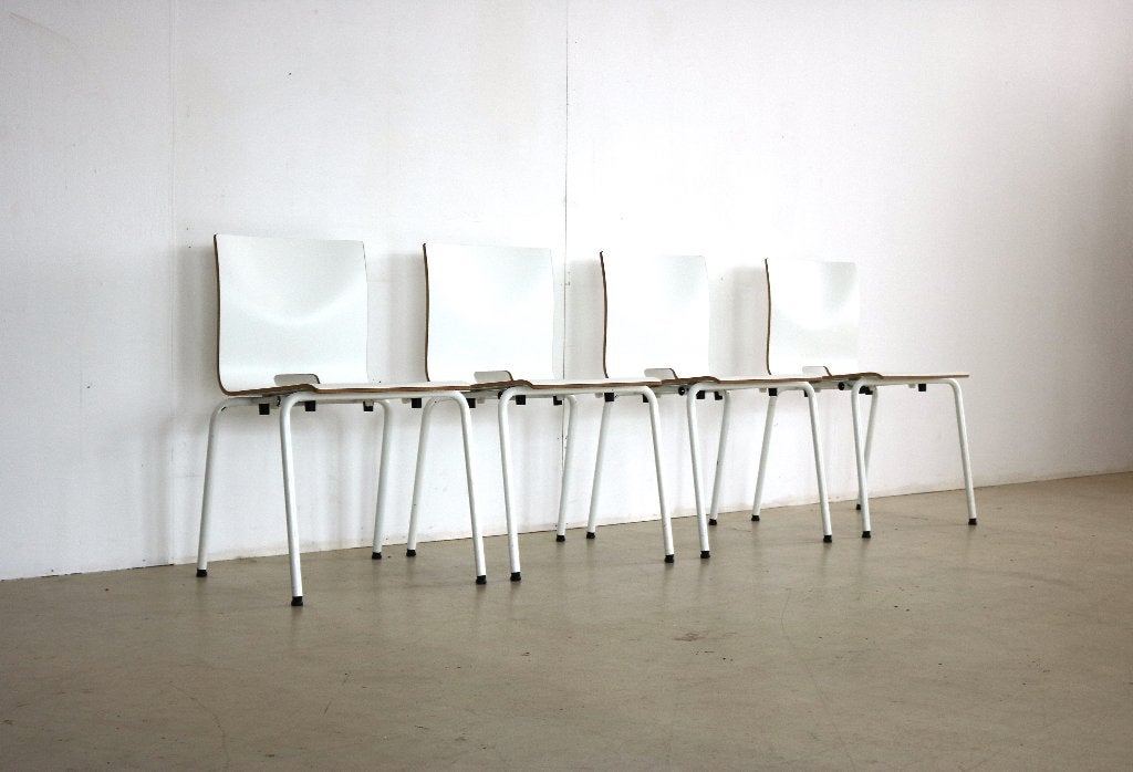 Eromes marko stapelstoelen | stoelen, Gebruikt, Bruin, ., Ophalen of Verzenden