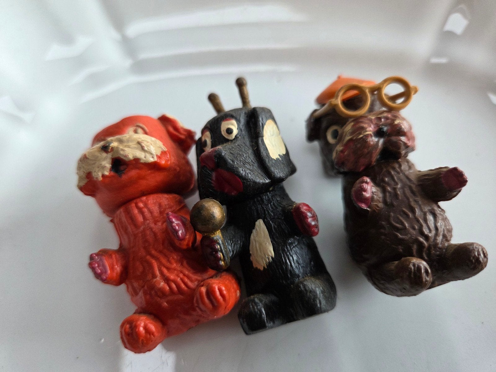 oude fabeltjeskrant figuurtjes, Verzamelen, Poppetjes en Figuurtjes, Verzenden, Gebruikt