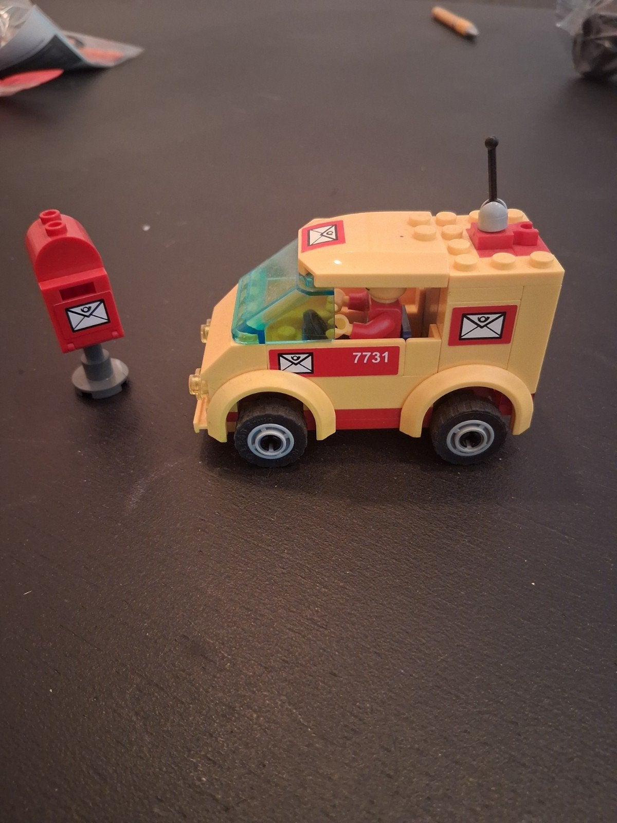 LEGO City Postbus en Postwagen Set 7731, City, Lego, Ophalen of Verzenden, Zo goed als nieuw