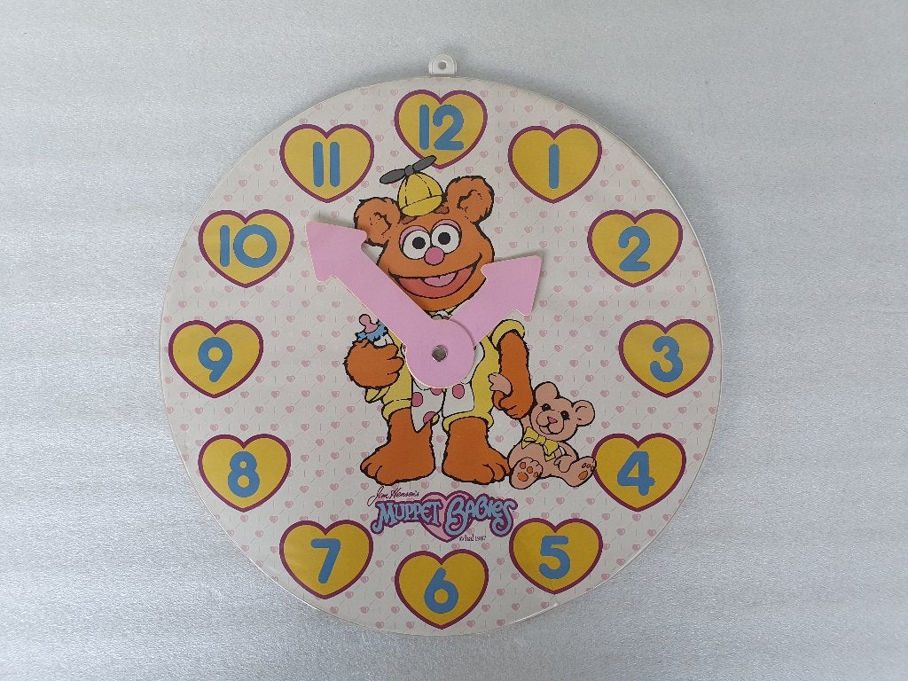 Muppet Babies: Leerklok Fozzie Bear (ha! 1987), Ophalen of Verzenden, Gebruikt, Tv, Overige typen