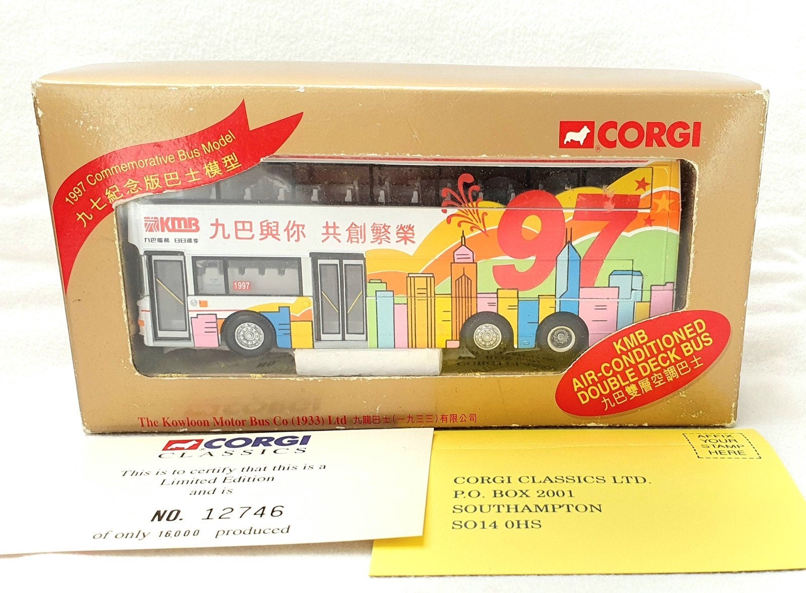 Corgi Toys 1:76 The Kowloon Motor Passagiers Bus Special MIB, Ophalen of Verzenden, Bus of Vrachtwagen