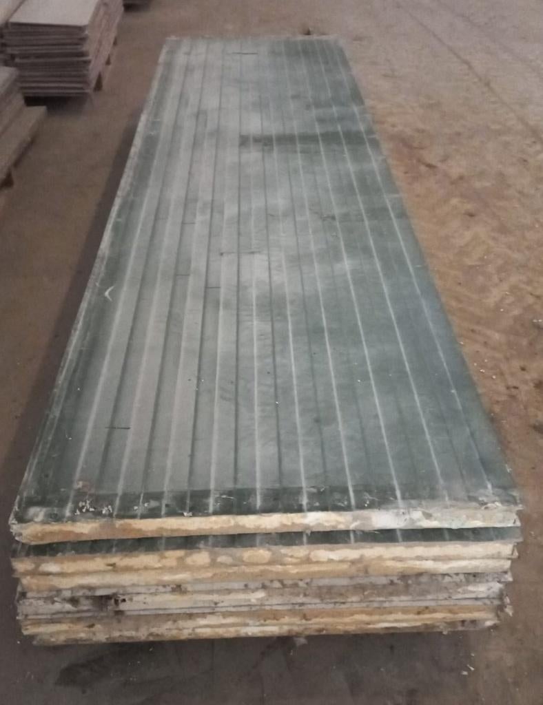 Sandwichpanelen, Doe-het-zelf en Verbouw, Platen en Panelen, Gebruikt, Overige materialen, 50 tot 100 mm, Ophalen