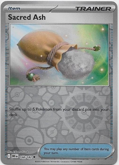 Destined Rivals,  Sacred Ash [reverse] 168/182, Verzenden, Nieuw, Losse kaart